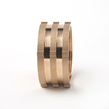 Male Threaded Straight Coupler Coupling Compression Brass Forging Pe Pipe Fitting Connector